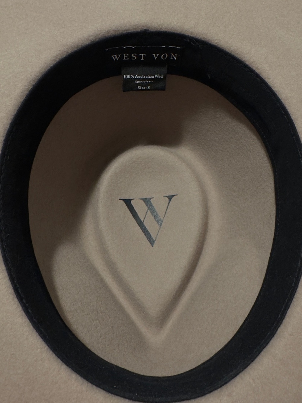 West Von River Teardrop Wool Fedora Hat